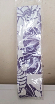 Purple and White Stretchy Kylie Quality Bandeau Unisex Hair Band W5cmx40cm UK - £2.45 GBP