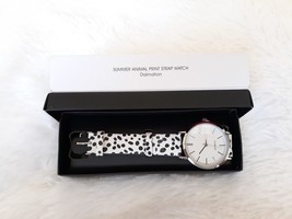 Avon Summer Animal Print Strap Watch &quot;Dalmation&quot; (Quartz MOVEMENT/ Strap Band) - £14.46 GBP