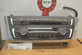 12 BMW 328i Panel Climate Control Panel Radio 6411922678403 Frame 654-8F3 - $24.99