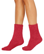 allbrand365 designer Womens Butter Socks, 6/10, Red - $21.78