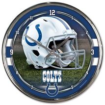 Indianapolis Colts Chrome Clock - NFL - $578.70 MXN