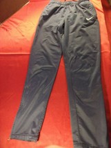 Youth Boy&#39;s SIZE LARGE Nike Athletic BLUE Pants 100% POLYESTER SI 970 - £14.88 GBP