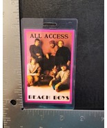 BEACH BOYS - ORIGINAL VINTAGE ANNIVERSARY CONCERT TOUR LAMINATE BACKSTAG... - $20.00