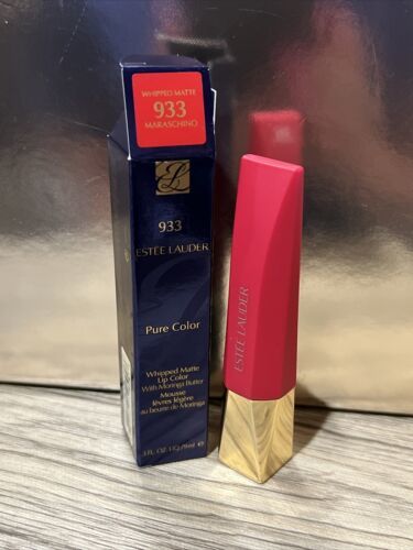 Estee Lauder Pure Color Whipped Matte Lip Color New 933 Maraschino - £18.71 GBP