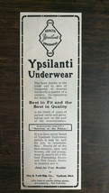 Vintage 1904 Ypsilanti Underwear Michigan Hay &amp; Todd Mfg Co Original Ad ... - £5.30 GBP