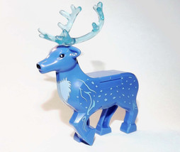 Building Toy Blue Christmas Reindeer Minifigure US Toys - $7.50