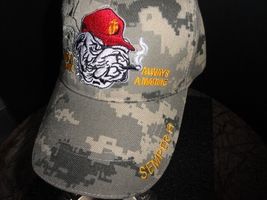 USMC Camo Baseball Cap and Alum Nickel Chrome Plated Ashtray 7" Diameter NEW image 8