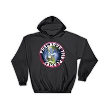 Ecolife Preserve Life : Gift Hoodie Earth Globe Nature Protection Eco Friendly E - £28.32 GBP