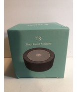 NIB Letsfit T3 Sleep Sound Machine 30 Soothing Sounds for Sleeping, Whit... - $19.12 CAD