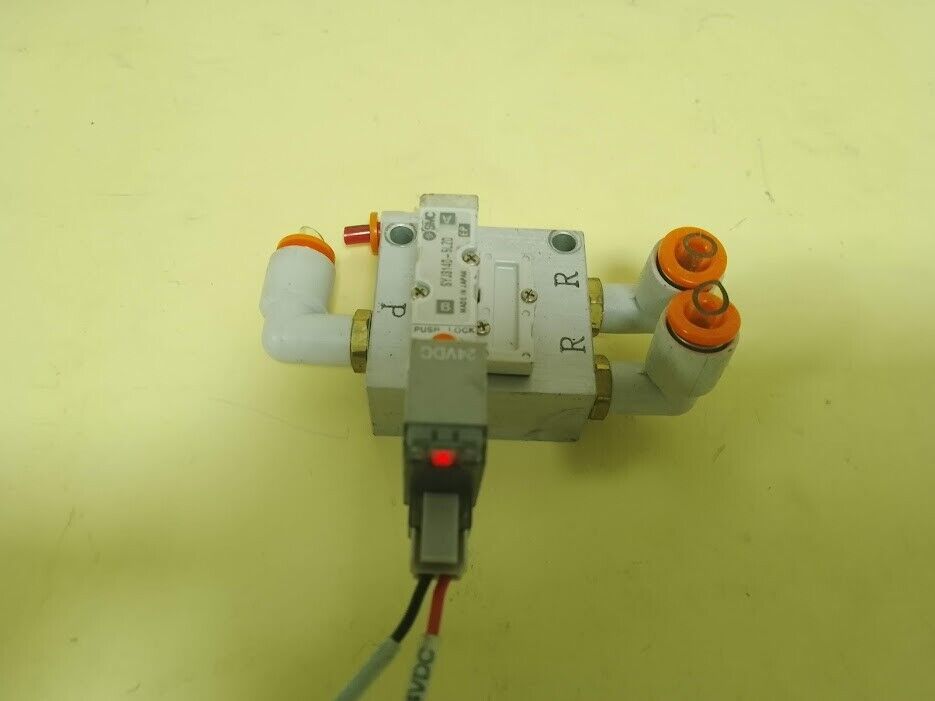 SMC SYJ3140-5LZD Solenoid Valve SYJ31405LZD With Manifold Base - $71.50