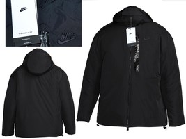 Nike Men&#39;s Hooded Jacket Sm 2XL European / Xs S Xl Usa NK50 T3G - £91.18 GBP