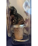 New in Box Black Cocker Spaniel 3&quot; Tall Bottle Stopper - $150.34 MXN