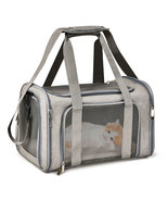 Dog Carrier Bag Soft Side Backpack Cat Pet Carriers Dog Travel Bags  - $59.63