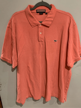 VINEYARD VINES Polo Shirt-Pink Cotton Short Sleeve Mens XXL EUC 2XL - $11.48