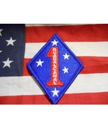 USMC 1ST MARINE DIVISION GUADALCANAL COLOR PATCH M/E - $7.43