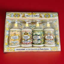 Villa Flora Collection Hand Soap 4 Pack Home &amp; Body Co. 21.5 fl.oz Each ... - £18.97 GBP