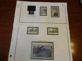 Lot of 33 United States 1973 Stamps MNH Blocks and Singles, Tea Party, Johnson - £28.06 GBP