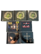 Black Sabbath &amp; Ozzy Osbourne  7 CD Lot  No More Tears, Ozzman Cometh, Blizzard - £29.88 GBP