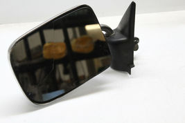1994-1997 DODGE RAM DRIVER LEFT CHROME SIDE DOOR MIRROR POWER CRACKED P4848 image 5