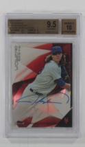 Authenticity Guarantee 
2015 Topps Finest Jacob Degrom W/Auto Red Refractor B... - £6,230.09 GBP