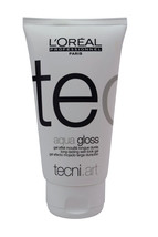 L&#39;Oreal Professional Serie Expert Paris Tecni Art Aqua Gloss 150 ml - £5.28 GBP