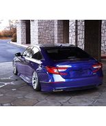 Blue Rear Bumper Diffuser Side Corner Spats Kit For Honda Accord 10th Ge... - £272.22 GBP