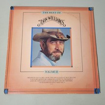 Don Williams Vinyl Record The Best of Don Williams Volume III LP 12&quot; - $12.69
