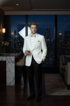 Ivory Dinner Jacket Traditional Fit - $247.50