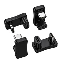 Usb C 180 Degree Adapter 4 Pack, 180 Usb C Angle Adapter Male To Female With Pd  - £17.97 GBP