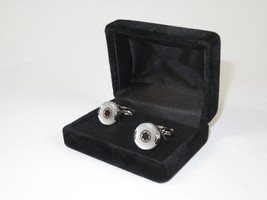 Men J.Valintin Cufflinks by Vitorofolo for French Cuff Shirt V35-31 White Gold image 3