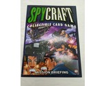 Spycraft CCG Mission Briefing AEG Booklet - £14.08 GBP