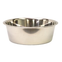 Valhoma Corporation Standard Stainless Steel Bowl 160 oz Silver - £14.24 GBP
