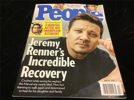People Magazine April 24, 2023 Jeremy Renner&#39;s Incredible Recovery - £7.92 GBP