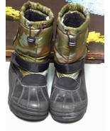 Women&#39;s Camouflage Winter Snow PAC Boots Lined Women&#39;s Size 5 - £11.87 GBP