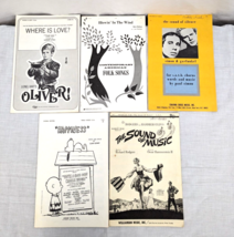 Vintage Sheet Music Single Songs Various Titles and Artists Lot of 5 Read AS IS - £9.54 GBP