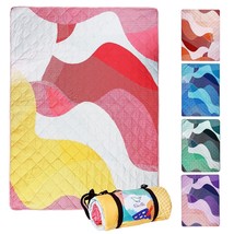 Extra Large Outdoor Picnic Blanket (60X80), Durable Beach Blanket, Folda... - $35.99