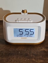 Sharp Projection Alarm Clock - Soothing Nature Sleep Sounds - SPC585 Cle... - $22.99