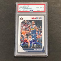 2019-20 NBA Hoops #48 Will Barton Signed Card AUTO 10 PSA Slabbed Nuggets - £47.95 GBP