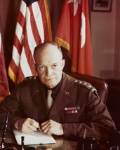 General Dwight Eisenhower US Army seated portrait 1943 Photo Print - $8.81+