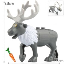 Santa&#39;s Christmas Elk - Animal Theme Minifigure Gift Toys Collection - £3.96 GBP