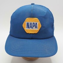 Napa Auto Parts Slightly Distressed Mesh Baseball Cap Adjustable Strapba... - $40.98