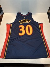 Steph Curry #30 Golden State Warriors Mitchell &amp; Ness Hardwood Classics ... - $2,252.33 MXN