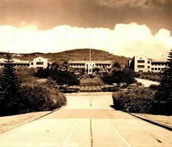 Rppc Honolulu Hawaii Hi St Louis College Unp Postcard Ekc Q13 - £6.94 GBP