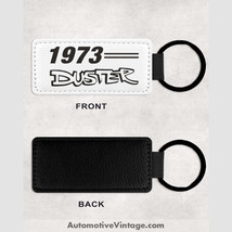 1973 Plymouth Duster Leather Car Keychain - $14.65