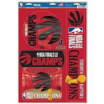 Toronto Raptors NBA Finals 2019 Champions 11&quot; by 17&quot; Ultra Decal by WinCraft - £14.27 GBP