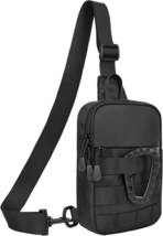 Small Sling Bag For Men, Tactical Inspired Waterproof Utility Edc Mini Crossbody - £24.69 GBP