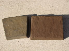 #385-025-UM: 25 lbs. Umber Brown Concrete Color makes Stones Pavers Tiles Bricks image 4