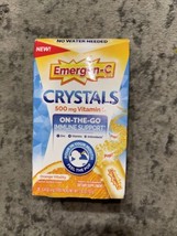 Emergen-C Crystals 500 MG Vitamin C 28 Stick Packs On-The-Go Orange EXP 03/25 - £16.20 GBP