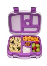 Bentgo Kids Childrens Lunch Box Bento-Styled Lunch Durable and Leak Proof Purple - £12.42 GBP