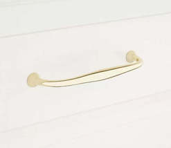 New 4-7/8&quot; Polished Brass Padilla Solid Brass Cabinet Pull By Signature ... - $19.95